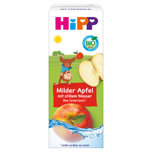 HIPP BIO Jabłka z wodą źródlaną dla dzieci od 1 roku