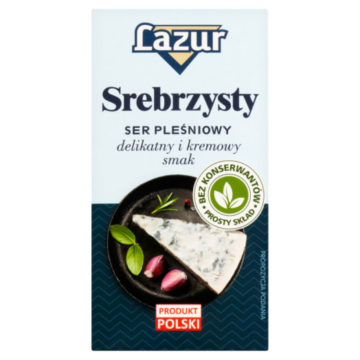 LAZUR Ser pleśniowy, srebrzysty