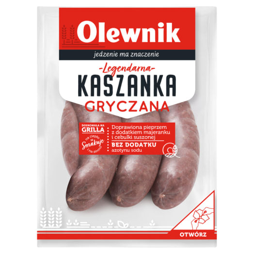OLEWNIK Legendarna kaszanka gryczana