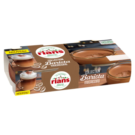 RIANS Deser kremowy Barista Mocaccino 2x90g