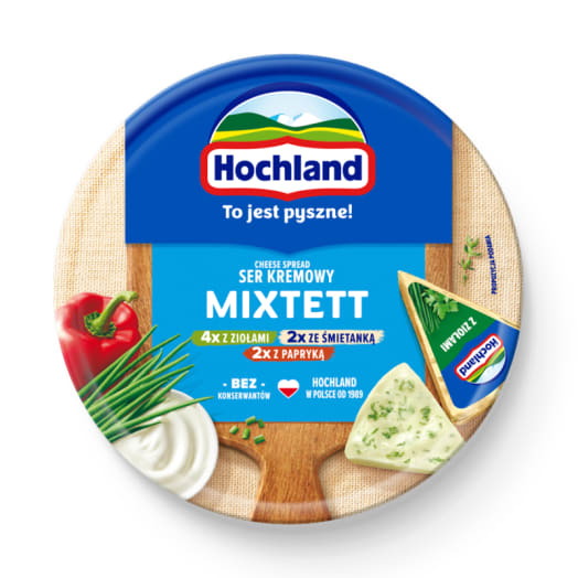 HOCHLAND Ser topiony w krążku - Mixtett