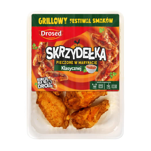 DROSED Skrzydełka pieczone w marynacie klasycznej