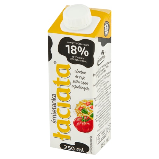 ŁACIATA Śmietanka UHT 18%