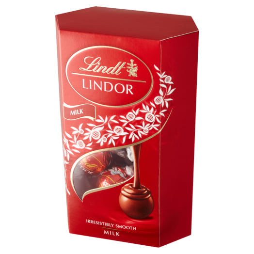 LINDT Lindor Praliny z mlecznej czekolady