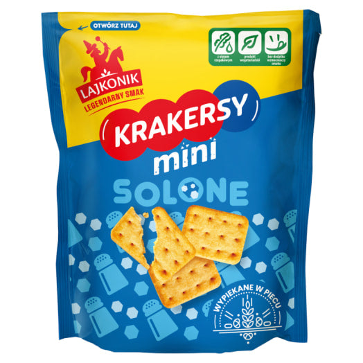 LAJKONIK Krakersy Mini Solone