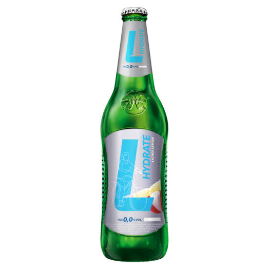 LECH Free ACTIVE Hydrate LICZI I CYTRYNA Piwo bezalkoholowe (cena zawiera 1 zł kaucji za butelkę)