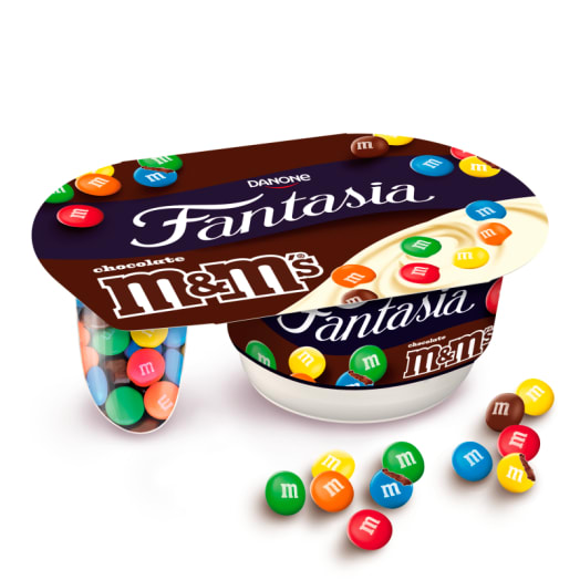 FANTASIA Jogurt o smaku waniliowym z M&M's