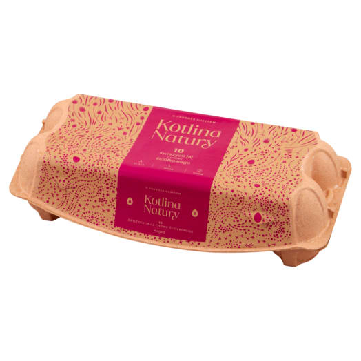 KOTLINA NATURY Jaja kurze z chowu ściółkowego (rozmiar L) - 10 szt.