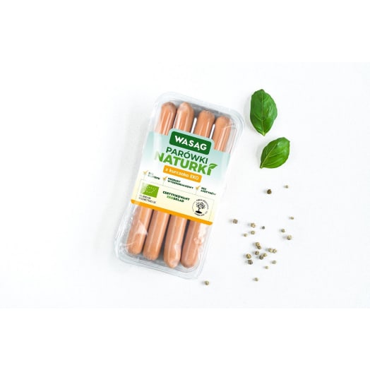 WASĄG parówki z kurczaka bio
