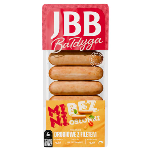 JBB BAŁDYGA Mini kiełbaski drobiowe z filetem bez osłonki