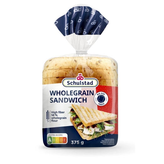 SCHULSTAD Chleb tostowy pszenny pełnoziarnisty