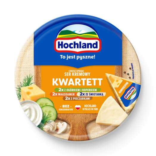 HOCHLAND Ser topiony w krążku - Kwartett