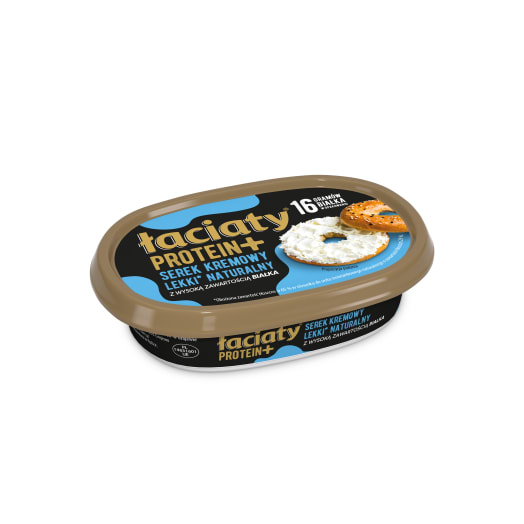 ŁACIATY Protein+ Serek śmietankowy wysokobiałkowy naturalny