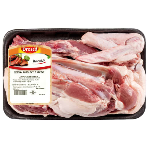 DROSED Zestaw rosołowy z kaczki Pekin KLASA A świeży (520g-780g)