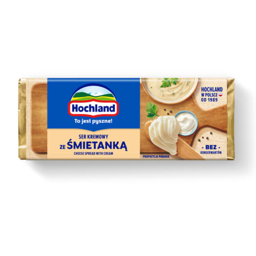HOCHLAND Ser kremowy śmietankowy (topiony)