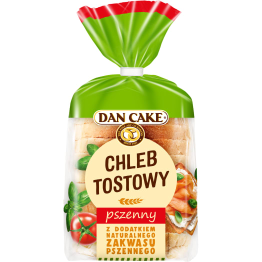 DAN CAKE Chleb tostowy pszenny