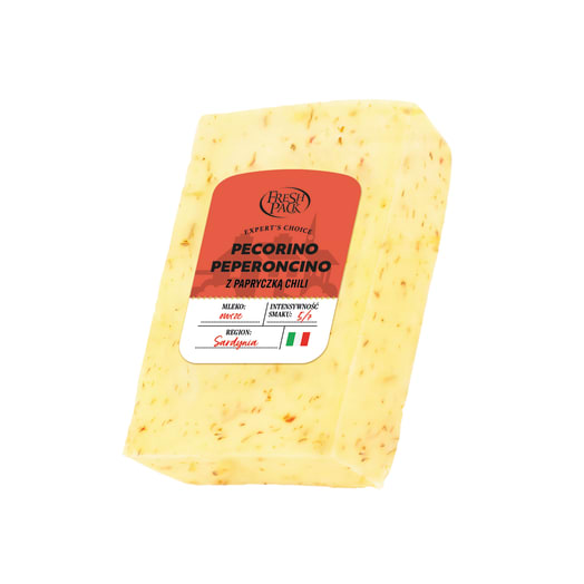 FRESH PACK Ser owczy Pecorino Peperoncino z papryczką chilli