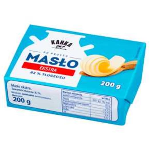 KANKA Masło extra 82% tłuszczu