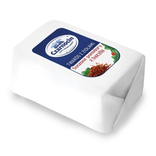 CZARNOCIN Twaróg z ziołami (suszone pomidory z czosnkiem i bazylią)