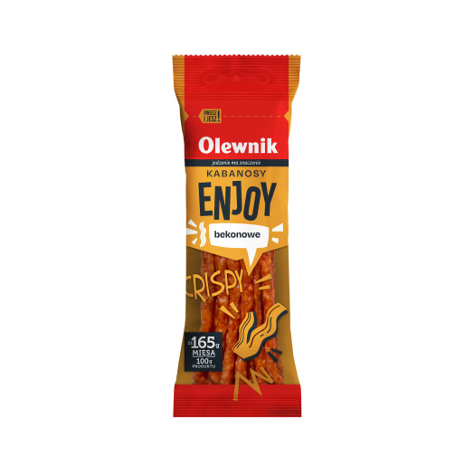 OLEWNIK Kabanos wieprzowy bekonowy Enjoy
